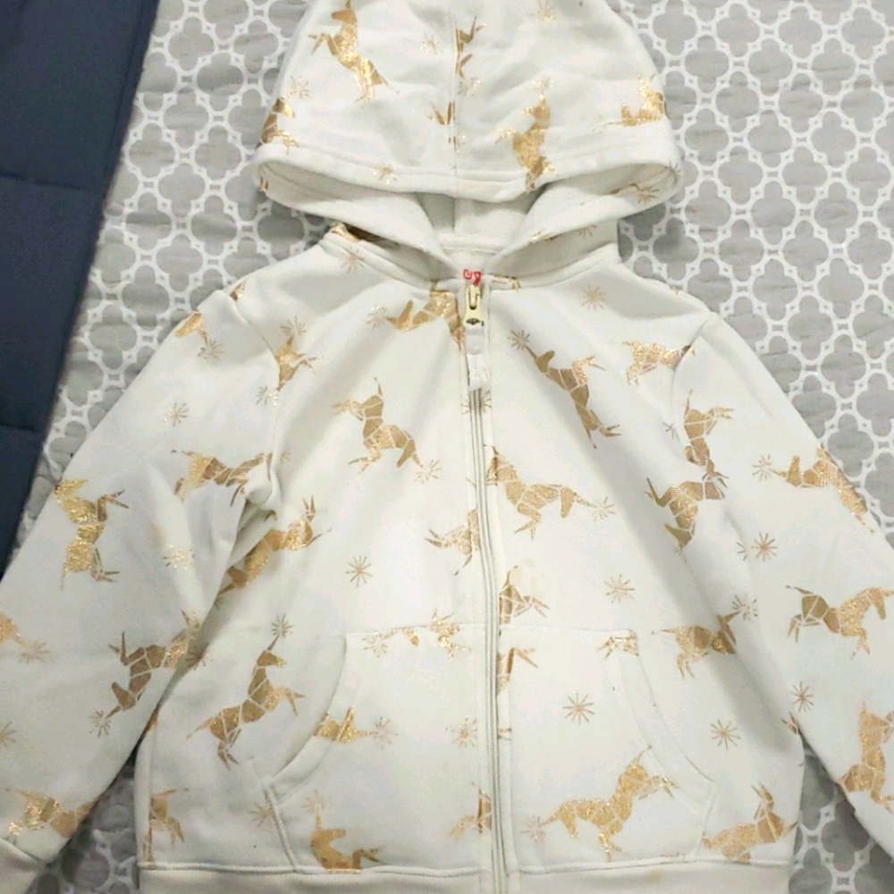 Cat and Jack Unicorn hoodie
